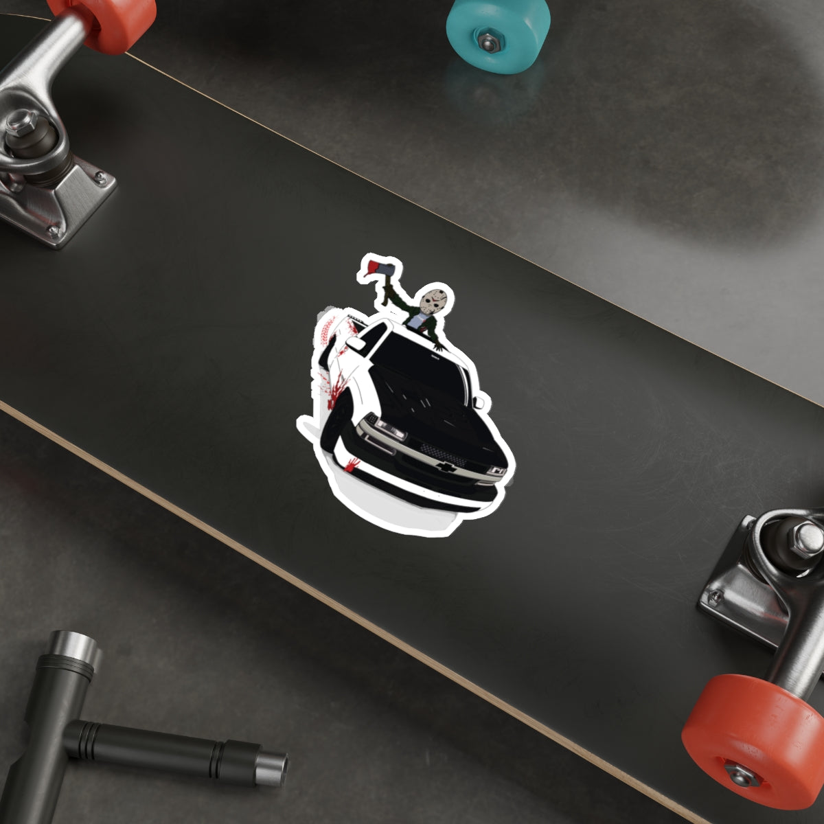 Friday the 13th Jason solo Die-Cut Stickers