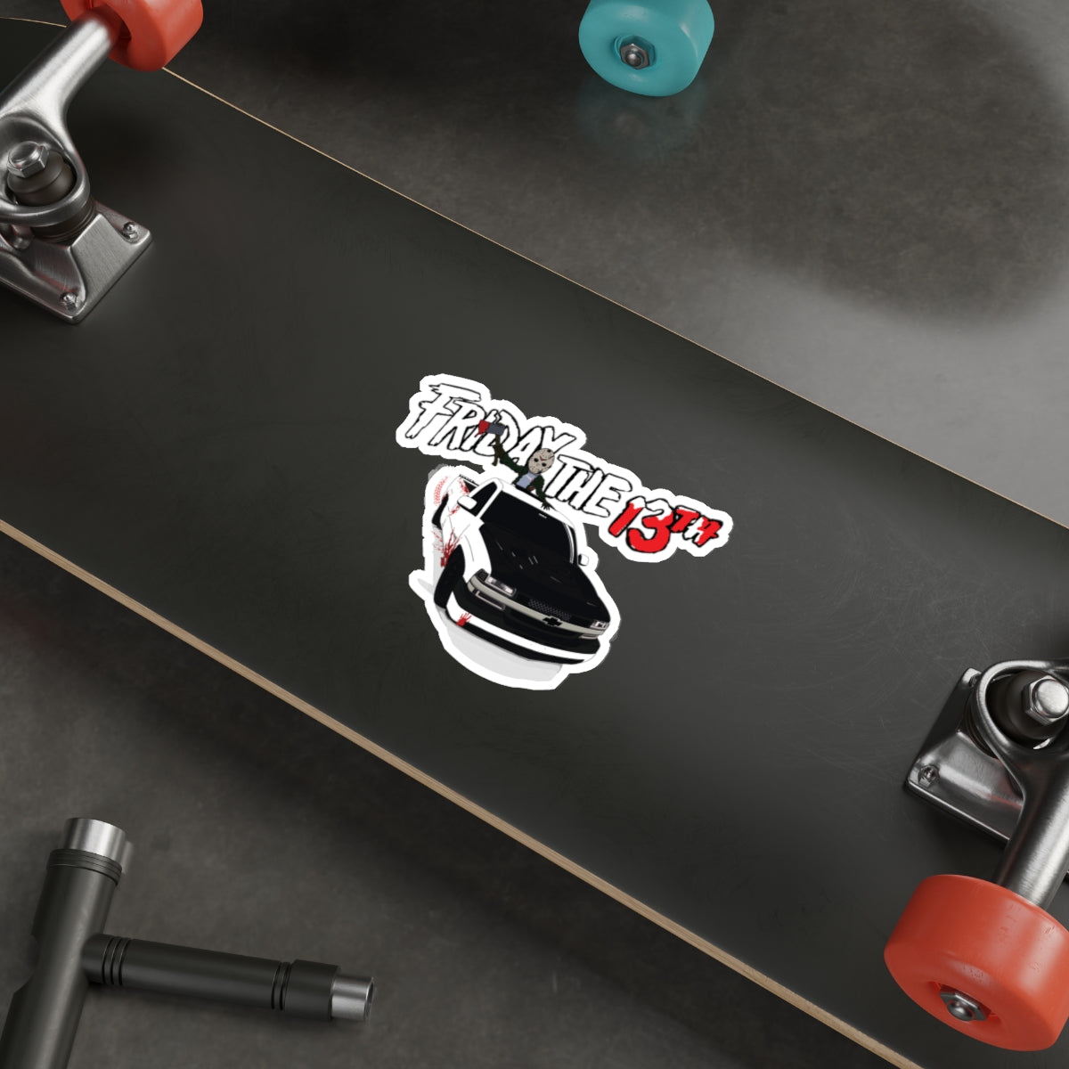 Friday the 13th Jason Die-Cut Stickers