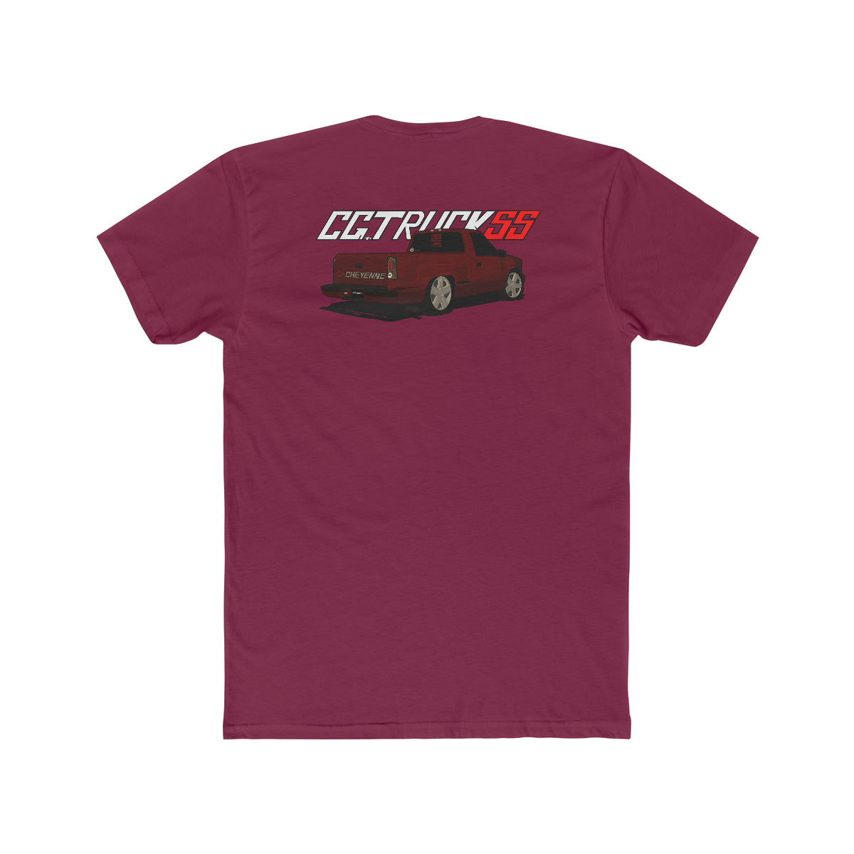 Red CGTruckss X @Ruby_obs Men's Cotton Crew Tee