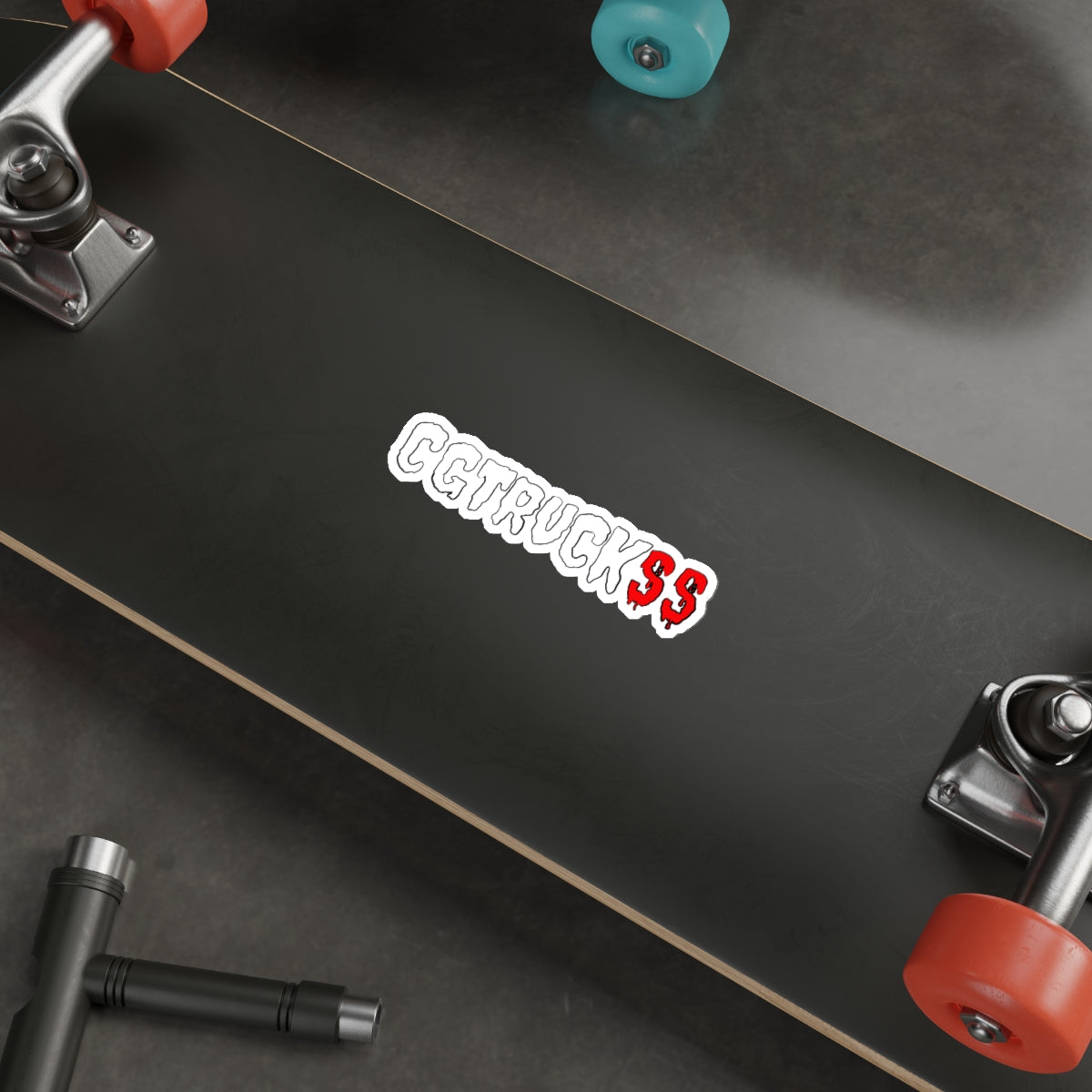 CGtruckSpookyStickerss