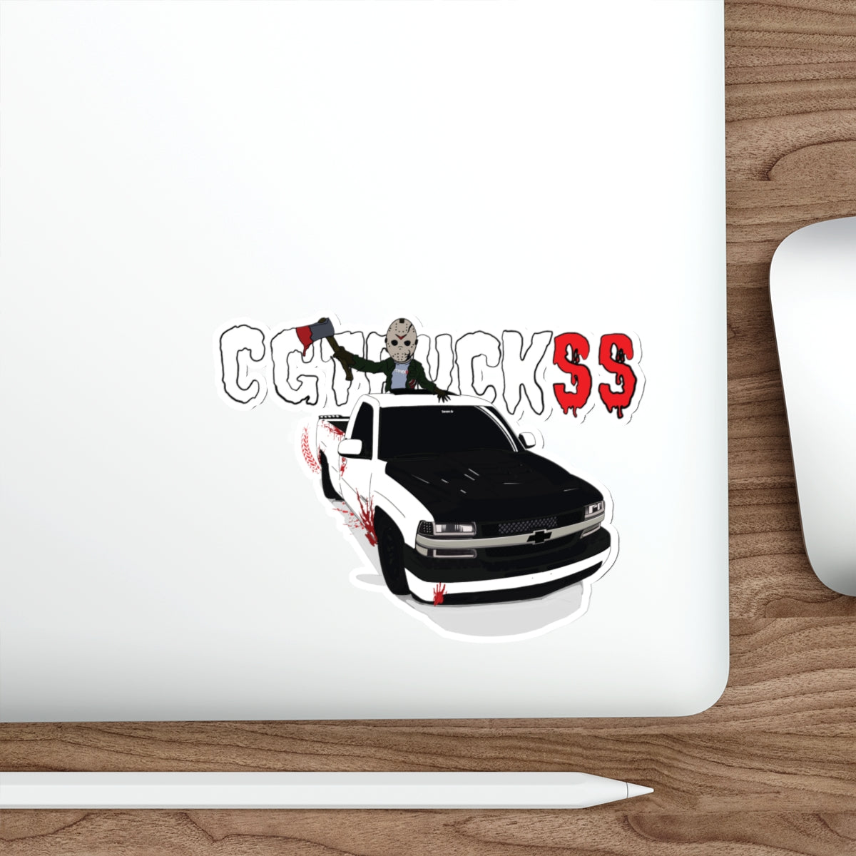 CGtruckss X Friday the 13th Jason  Die-Cut Stickers