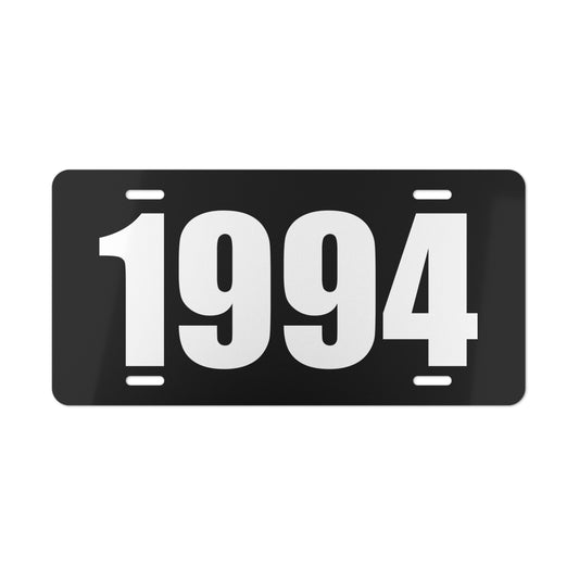 1994 vanity plate