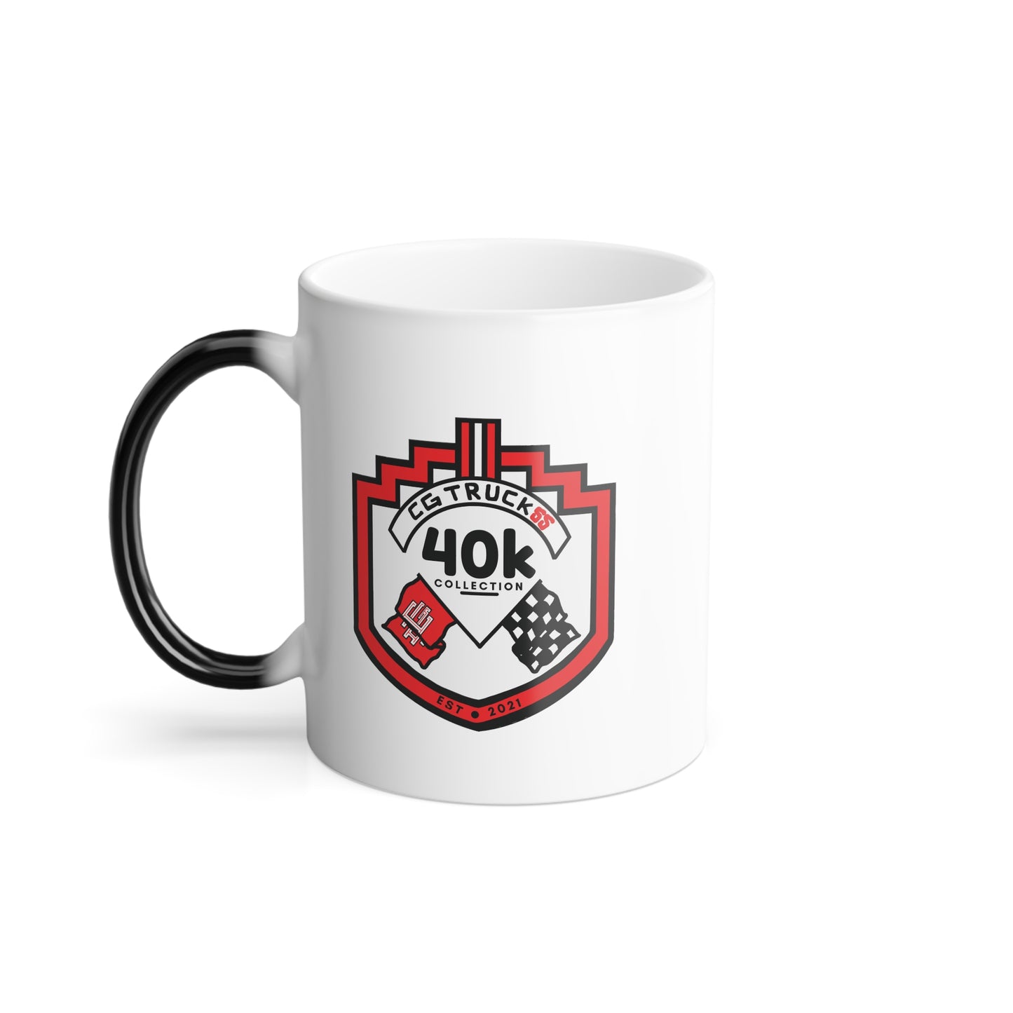 @Ruby.obs x CGTruckss 40k Badge Color Changing Mug, 11oz