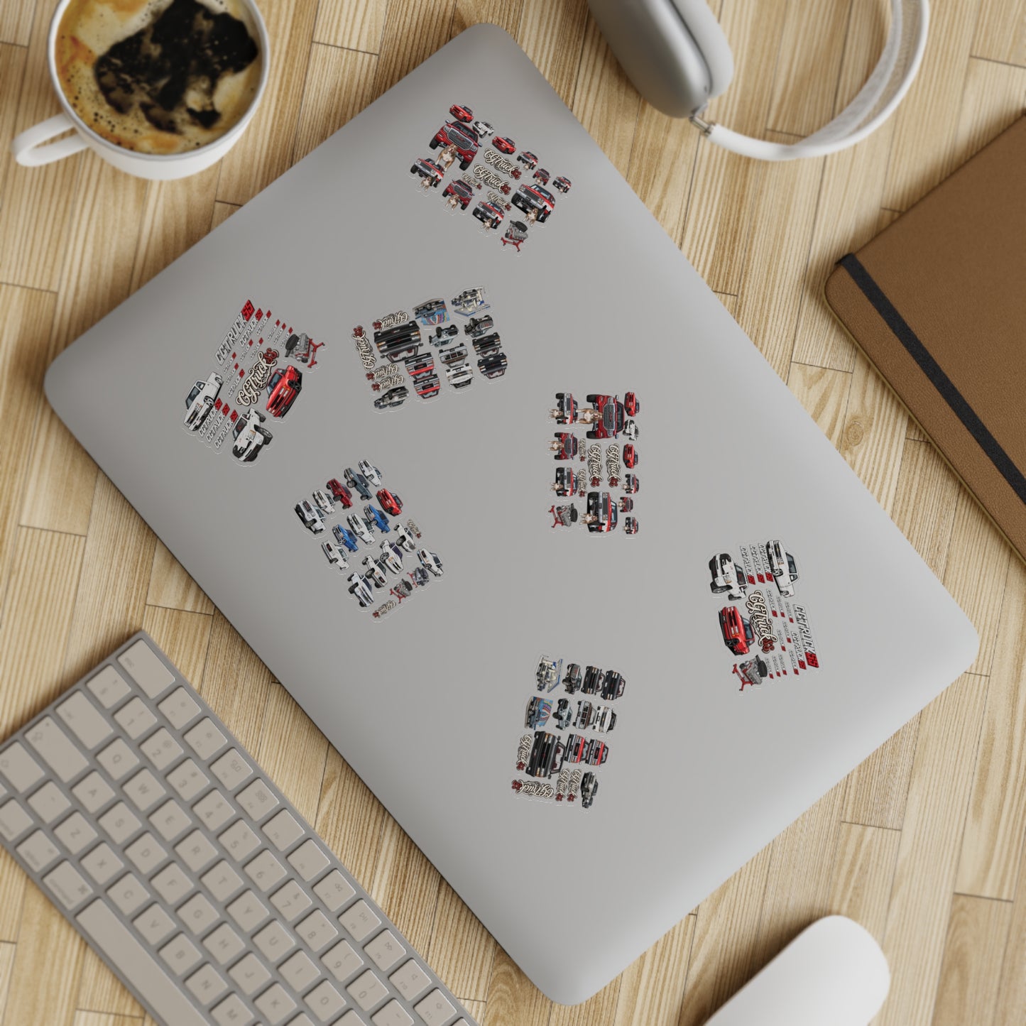 Holographic Truck Sticker Sheet Bundle — 10-Piece Car & Pickup Decals