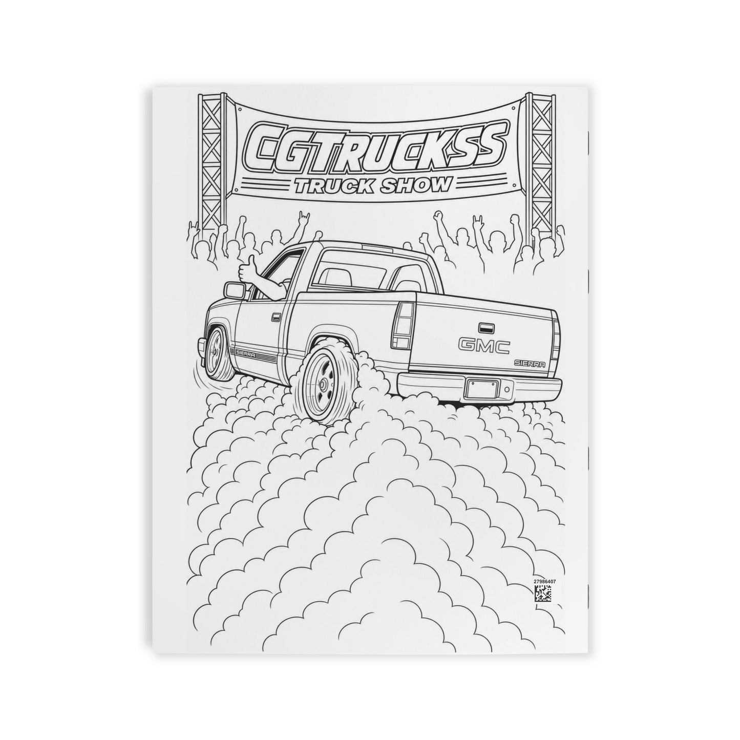 CGTruckss OBS Single Cab Coloring Book 1988–1998
