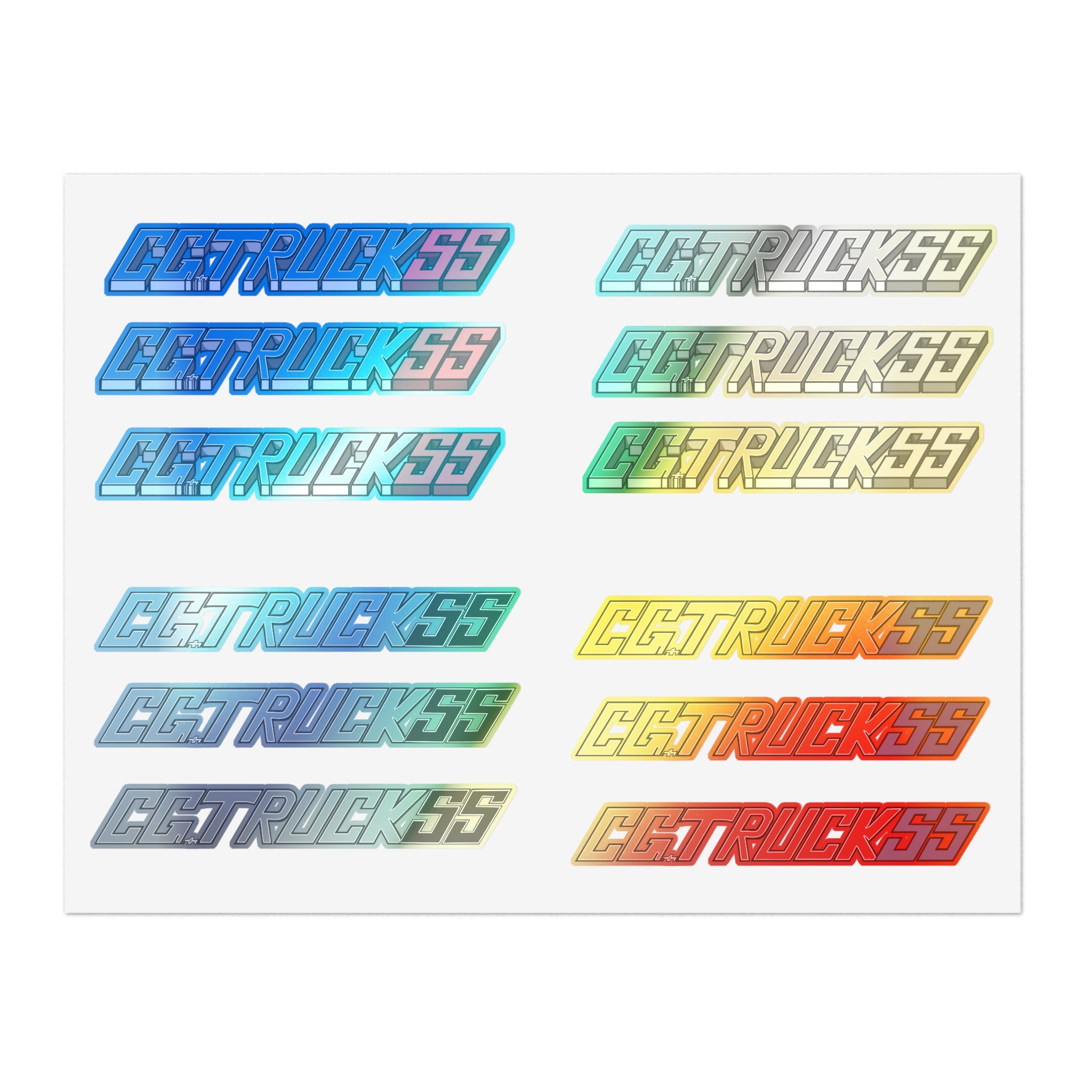 Sticker Sheets – CG Truckss