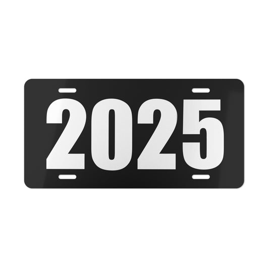 2025 vanity plate