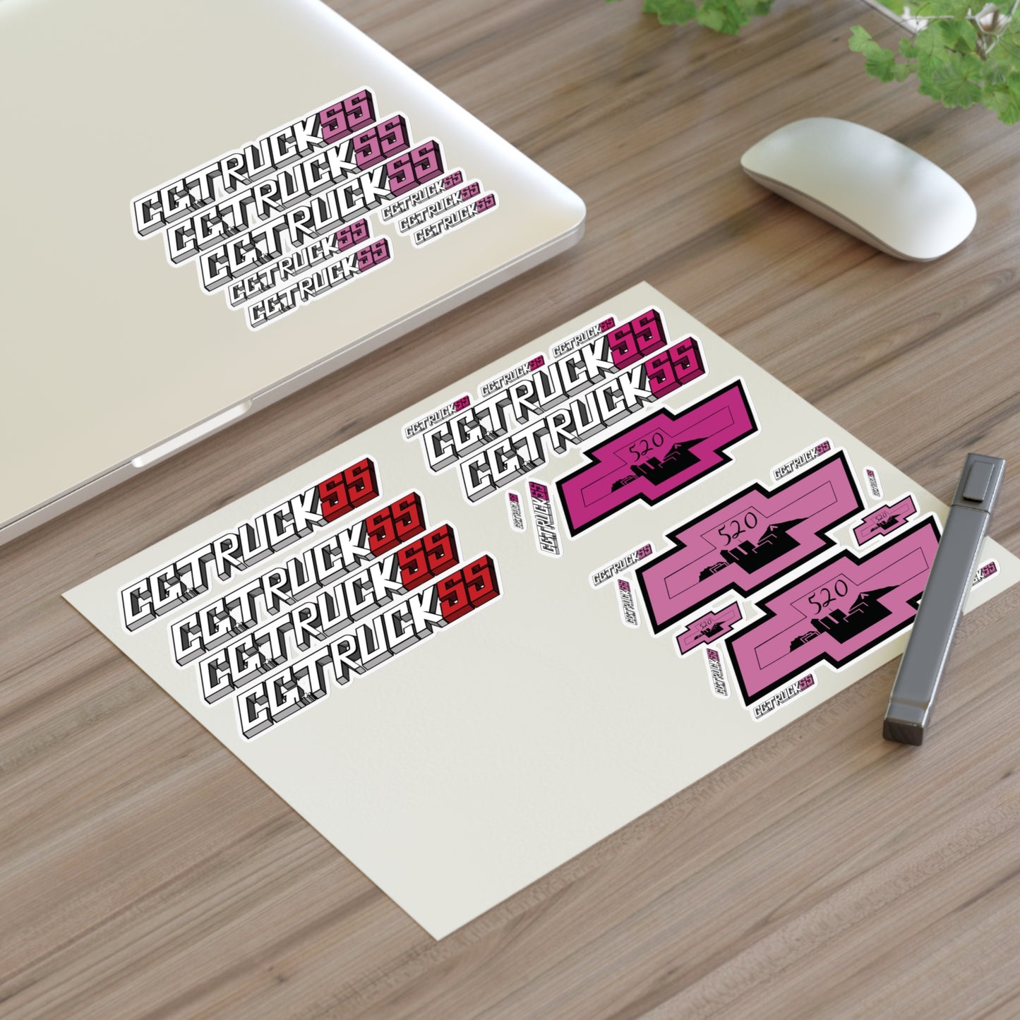 Pink Sticker Sheets