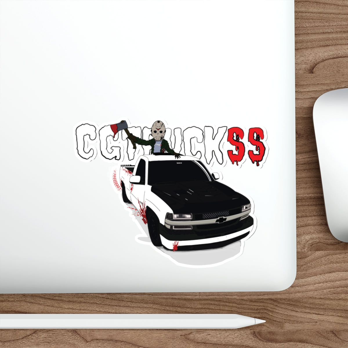 CGtruckss X Friday the 13th Jason  Die-Cut Stickers