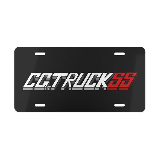 CGTRUCKSS step down bogo vanity plate