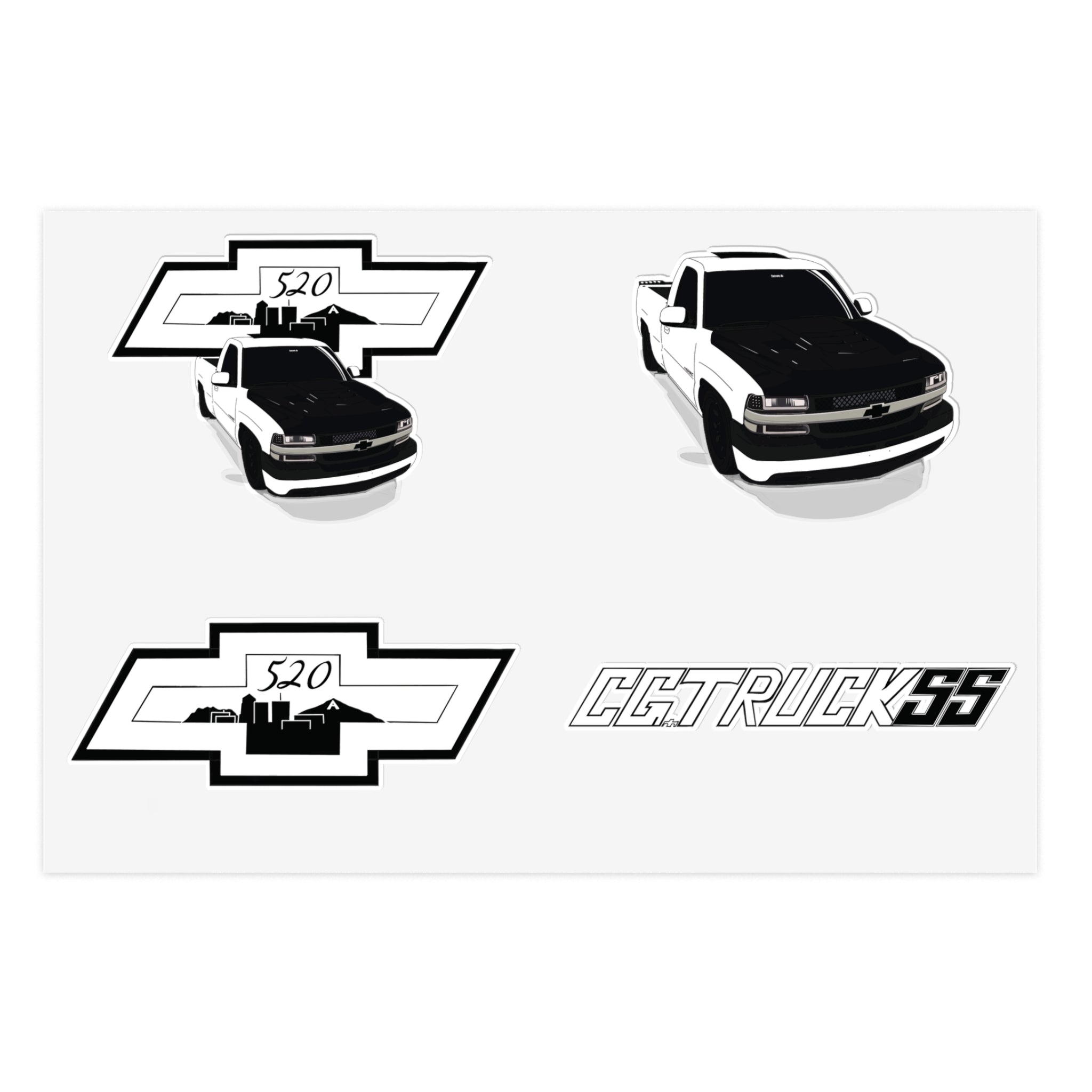@silverd520 Sticker set #2 – CG Truckss