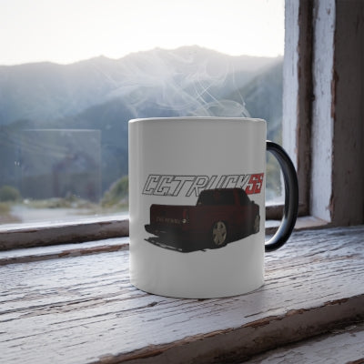 @Ruby.obs x CGTruckss 40k Badge Color Changing Mug, 11oz