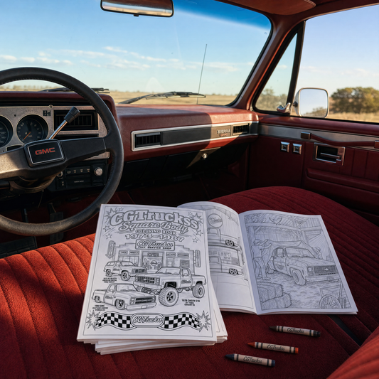 CGTruckss Square Body Coloring Book 1973 - 1987