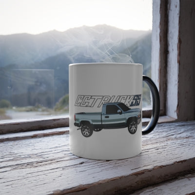 @Erick.z71 x CGTruckss 40k Badge Color Changing Mug, 11oz