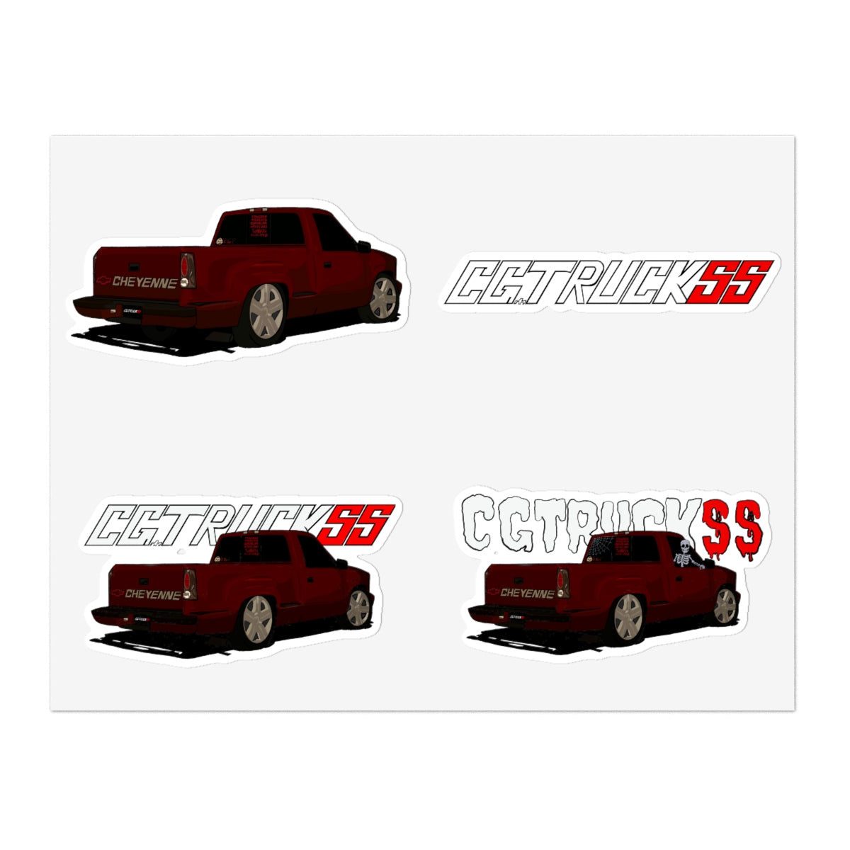 @Ruby_obs X CGTruckss Sticker Sheets