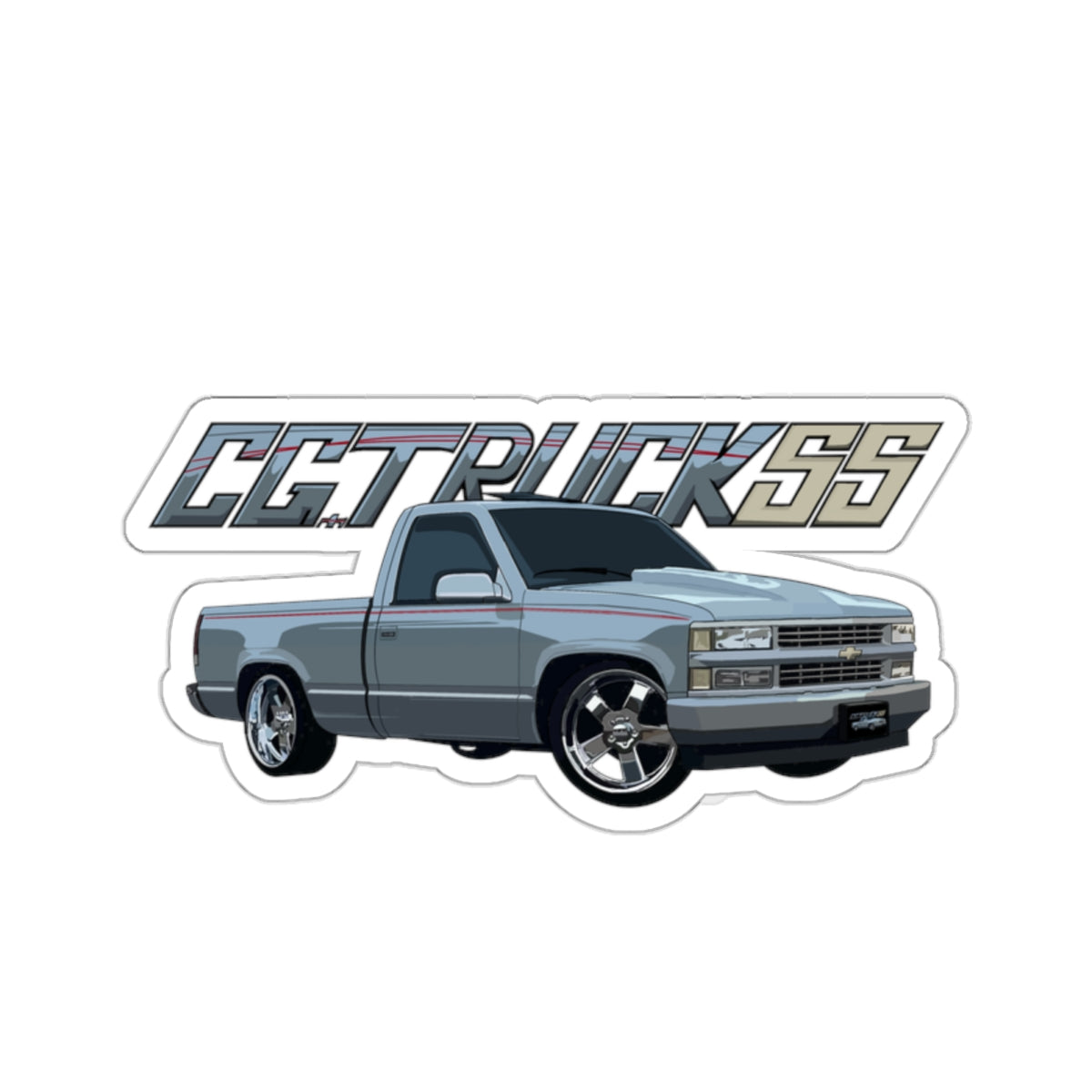 CGTruckss X @520.oby Custom Sticker