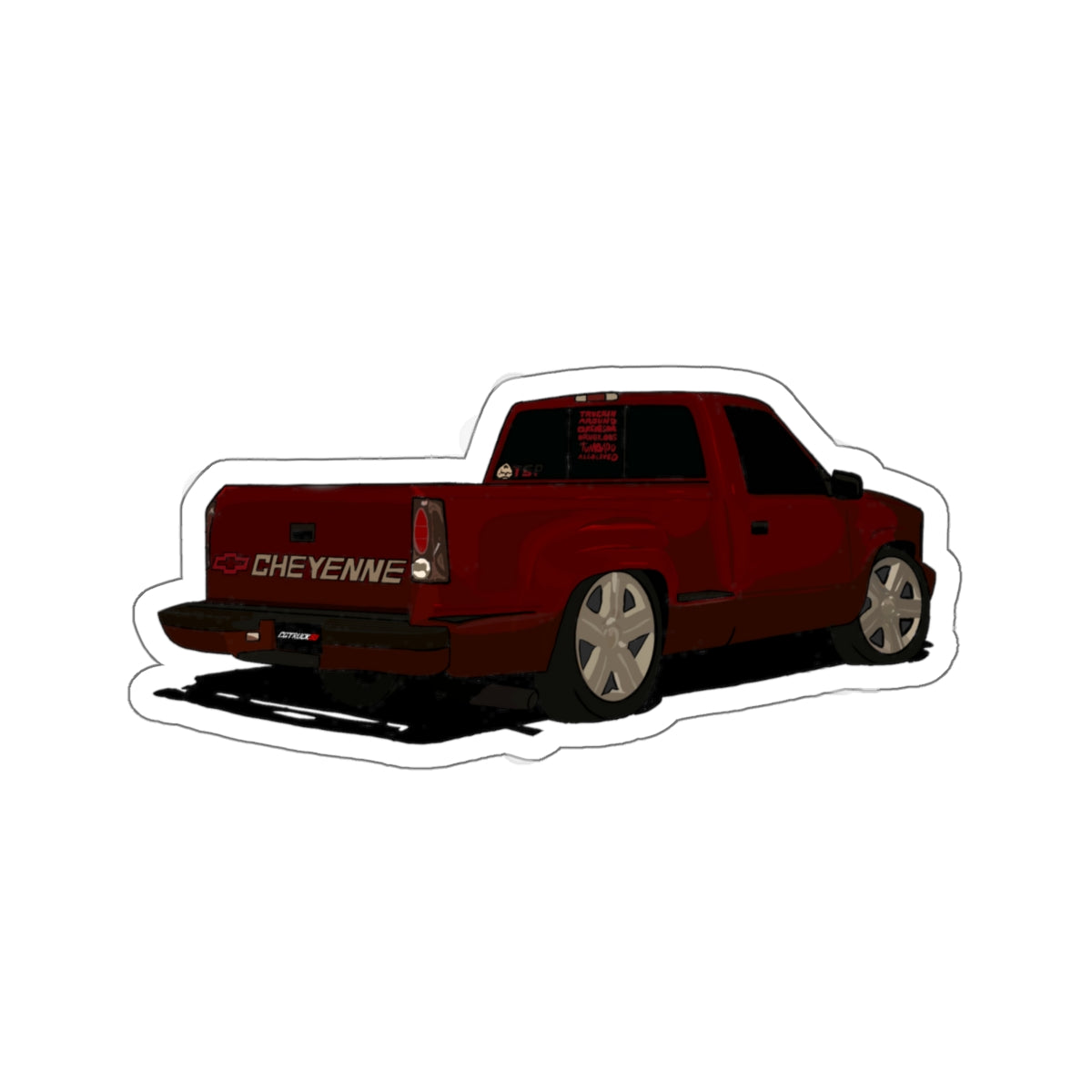 Custom Cartoon Sticker Collection – CG Truckss