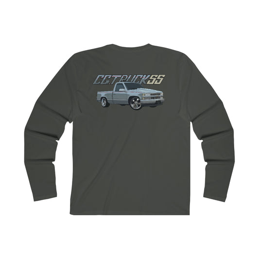 CGTruckss X @520.oby Men's Long Sleeve Crew Tee