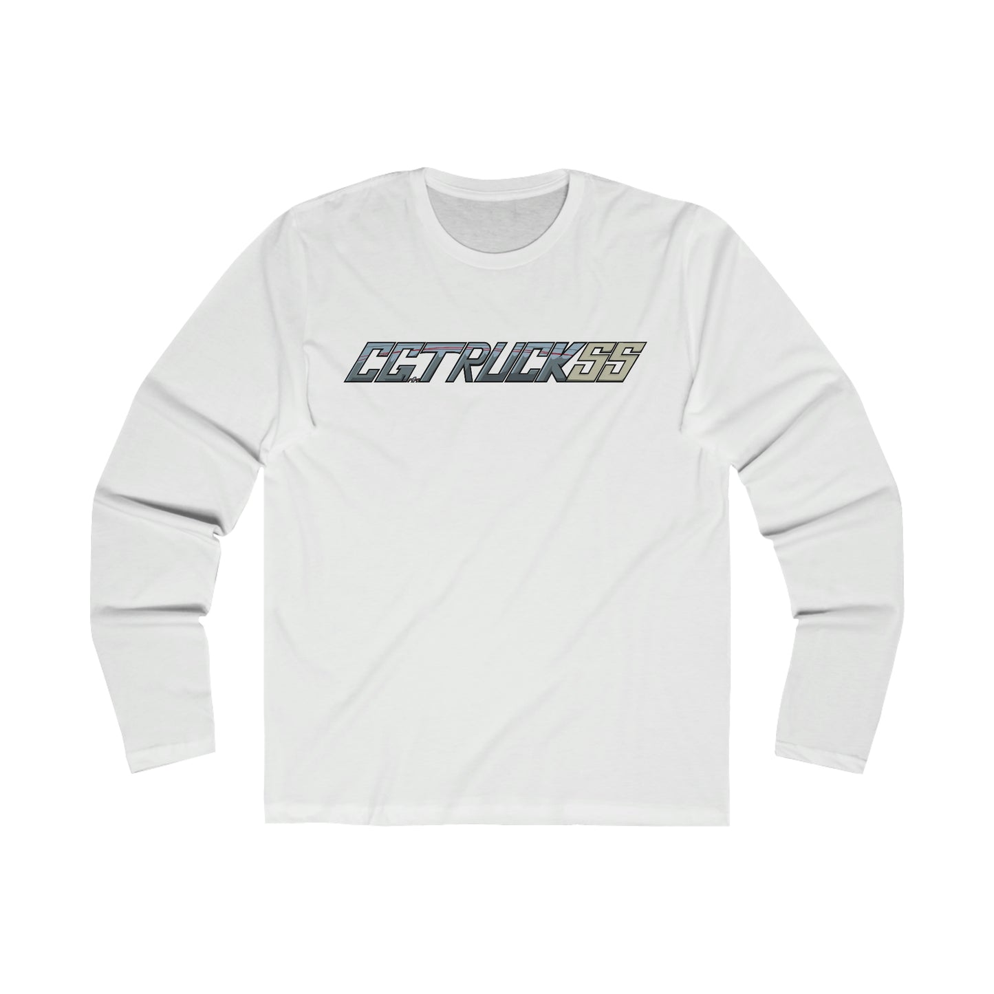 CGTruckss Gray Men's BOGO Long Sleeve Crew Tee