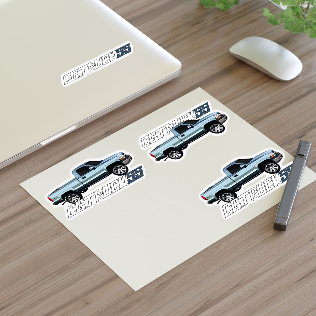 @Erick_z71 X CGTruckss Blue Sticker Sheets