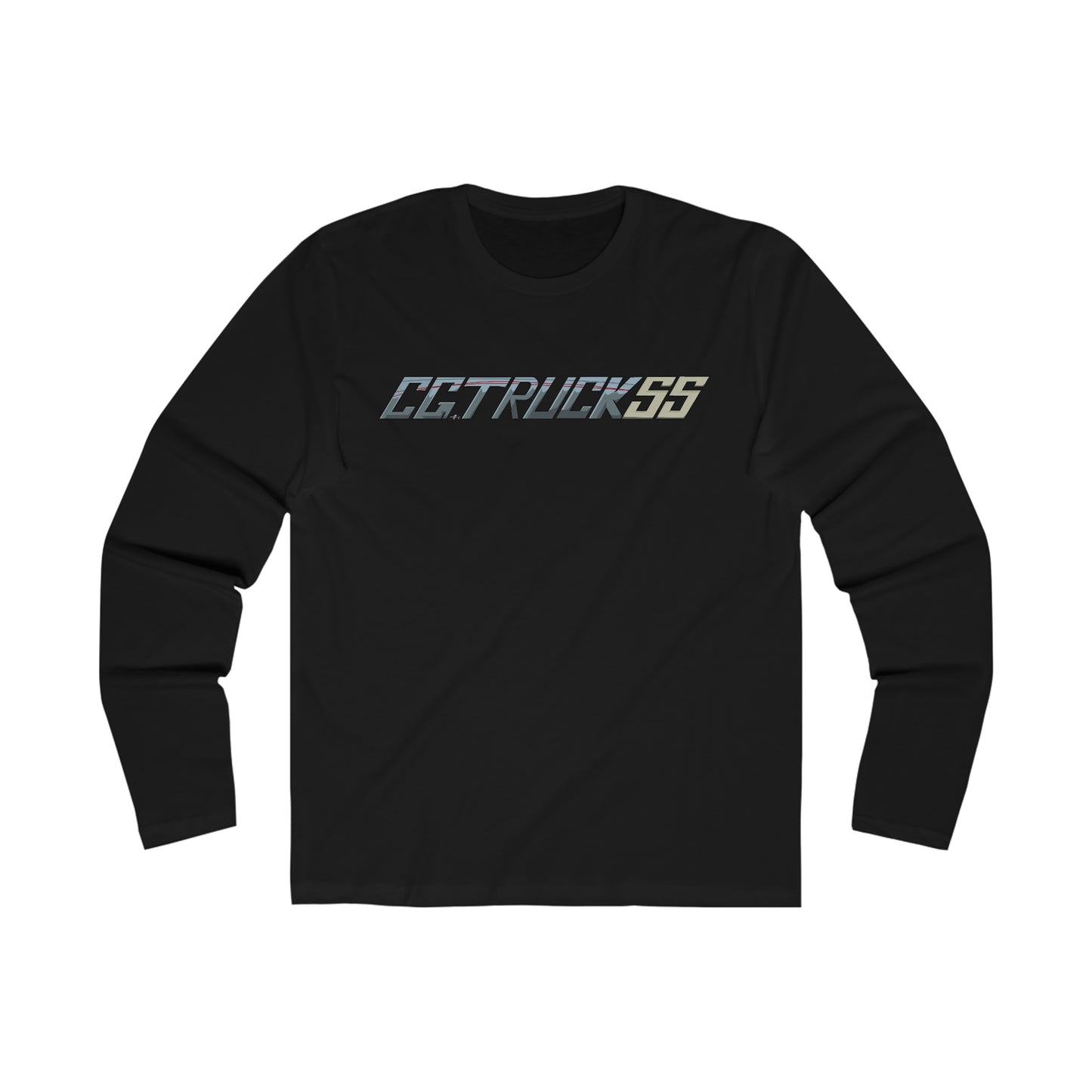 CGTruckss Gray Men's BOGO Long Sleeve Crew Tee