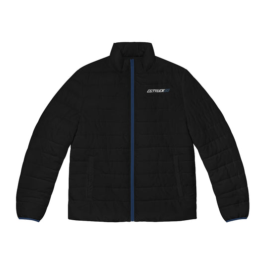 Blue CGtruckss Bogo Men's Puffer Jacket (Navy)