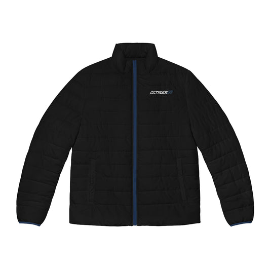 Blue CGtruckss Bogo Men's Puffer Jacket (Navy)