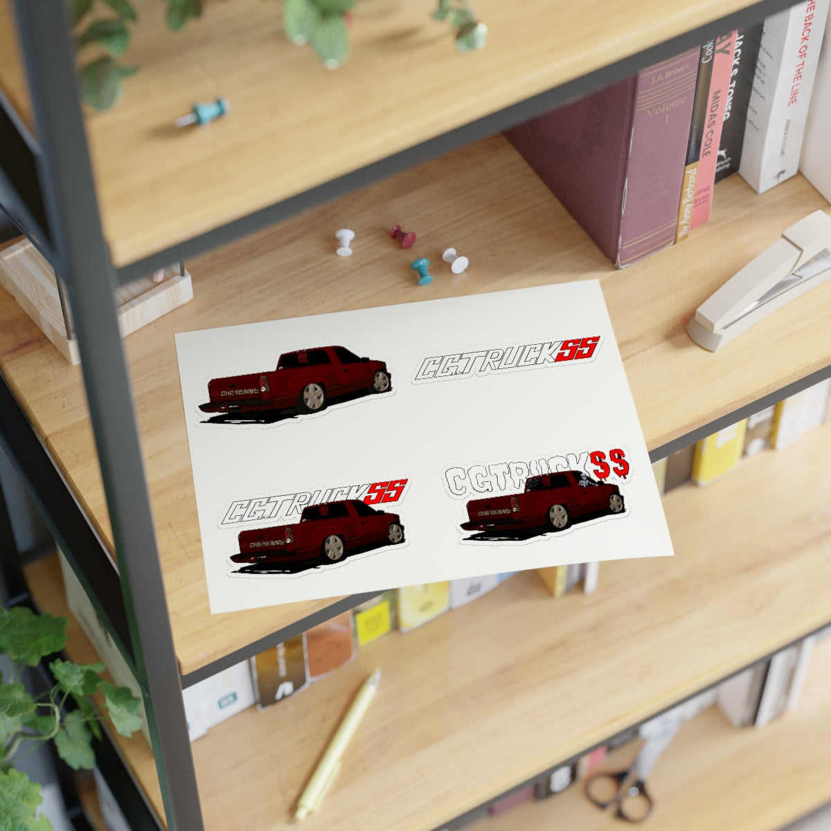 @Ruby_obs X CGTruckss Sticker Sheets