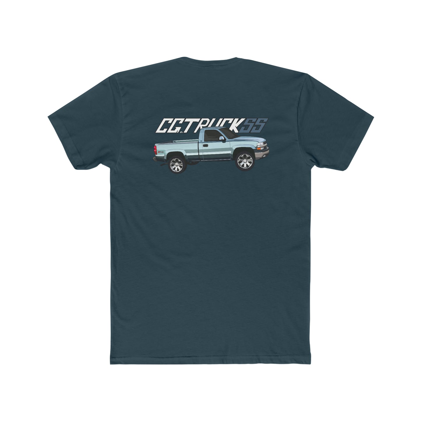 Blue CGTruckss X @Erick_z71 Men's Cotton Crew Tee