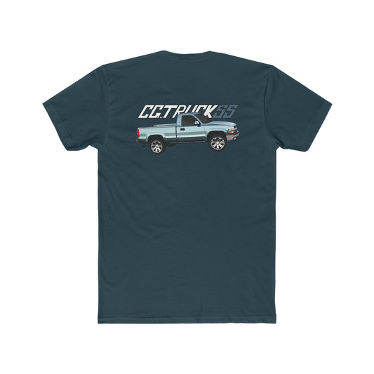 Blue CGTruckss X @Erick_z71 Men's Cotton Crew Tee