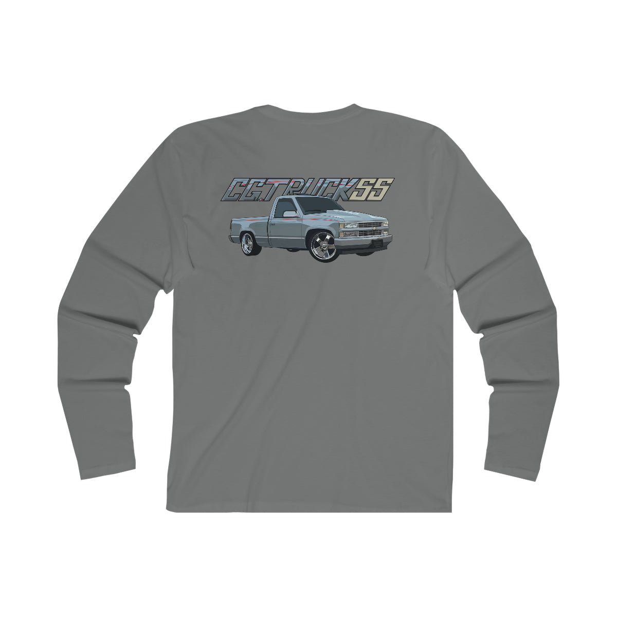 CGTruckss X @520.oby Men's Long Sleeve Crew Tee