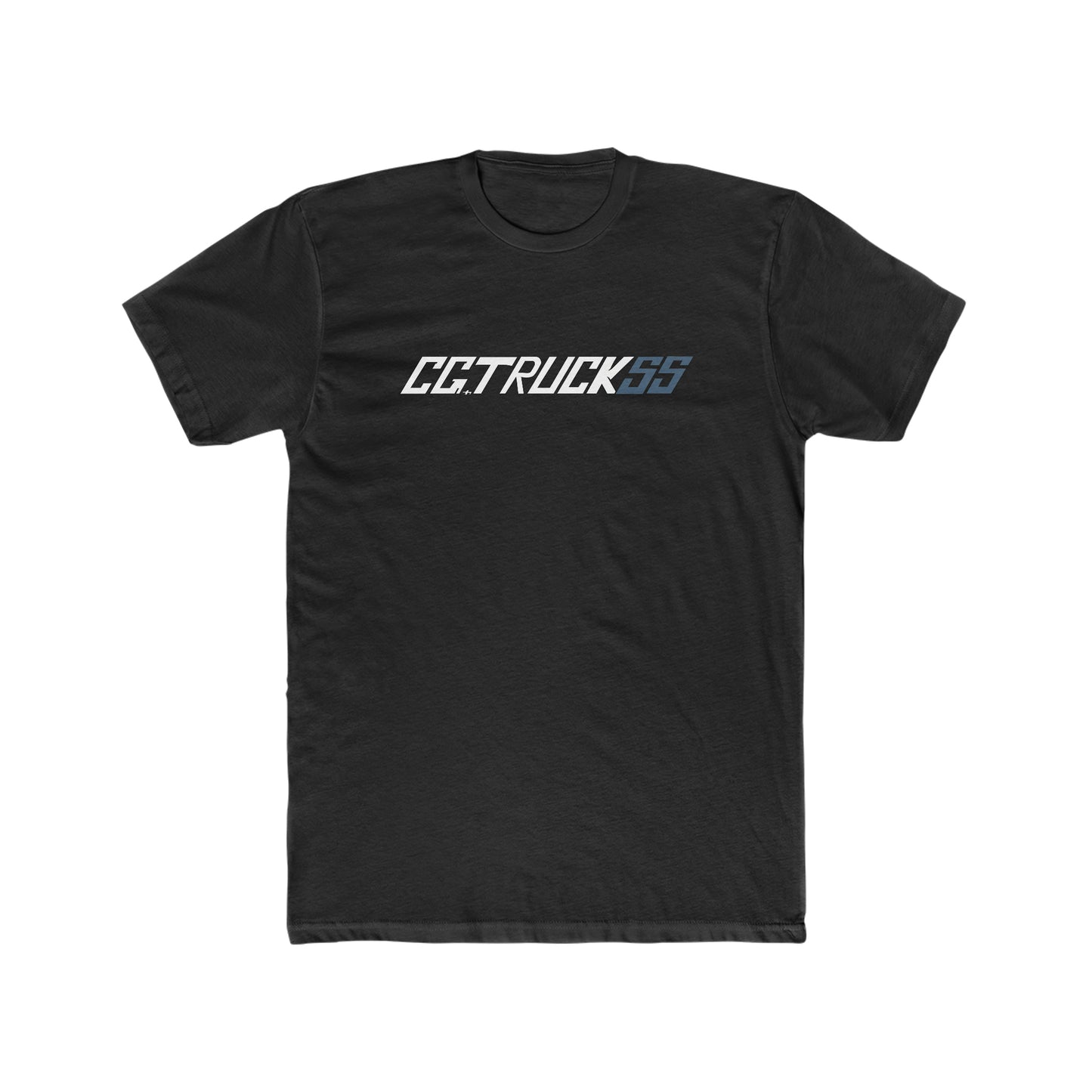 Blue CGTruckss Bogo Men's Cotton Crew Tee