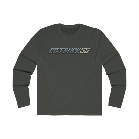 CGTruckss Gray Men's BOGO Long Sleeve Crew Tee